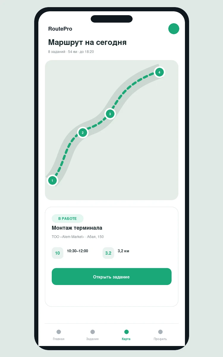 Field workforce mobile app — Product overview